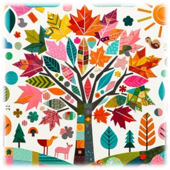 C:\Users\Наталочка\Desktop\DALL·E 2024-03-05 19.36.19 - Visualize a child's collage artwork of a maple tree, embodying the creativity and simplicity of a young mind. The collage should feature cut-out shape.png